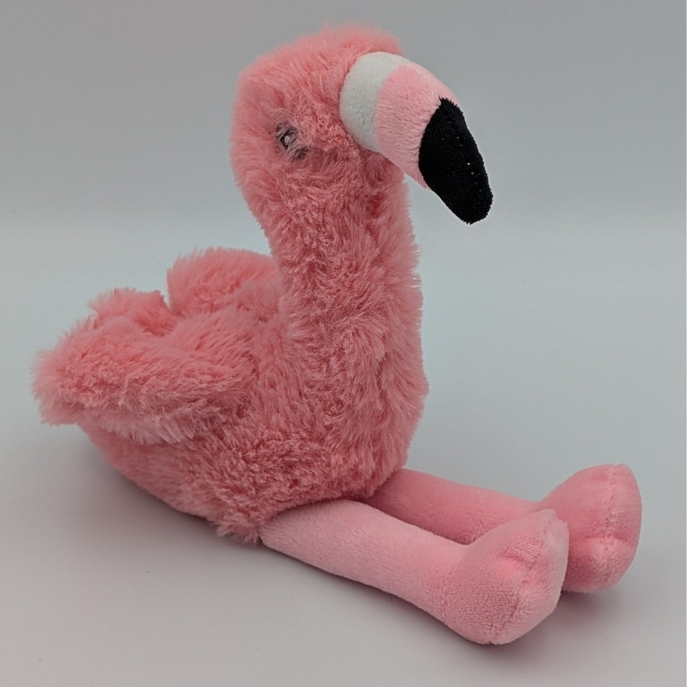 Edinburgh Zoo Pink Flamingo Plush Nature Planet Soft Shaggy Bird 8.5 Inch RZSS